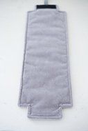 French Press Coffee Cover (12-cup, Grey Velvet) N11