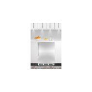 Summit AL750BISSHV 24" All-Refrigerator with 5.5 Cu. Ft. Capacity Automatic Defrost Adjustable Glass Shelves Adjustable...