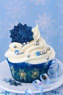 Snowflake Chocolate Candy Molds, Set of 2 - Cupcake &amp; Cake Toppers, Party Decorations, Frozen Treats