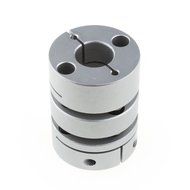 RioRand CNC 12x14mm Motor Shaft Coupler 12mm to 14mm Flexible Couplings OD 34x45mm N2