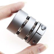 RioRand CNC 12x14mm Motor Shaft Coupler 12mm to 14mm Flexible Couplings OD 34x45mm N3