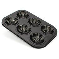 Ezeso 6-Cup Mini Diamond Print Cake Fluted Bundt Pan Mold N2