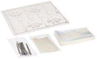 Cybrtrayd K139 Princess Crown Pops Chocolate Candy Mold with Exclusive Cybrtrayd Copyrighted Chocolate Molding...