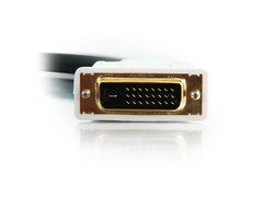 C2G 1m DVI-D Dual Link Cable - Digital Video Cable Male to Male (3.3ft)