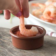 Carlisle 036228 SAN Standard Ramekin, 2.50-oz. Capacity, 1.12 x 3.00", Lennox Brown (Case of 48)
