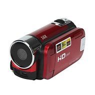 Red (HD-100) - Full HD 1080P 16MP Digital Video Camcorder Camera DV HDMI 2.7'' TFT LCD 16X ZOOM N4