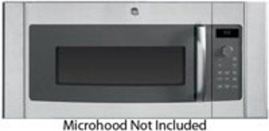 GE Stainless Steel 36" Over-The-Range Built-In Microwave Oven Trim Kit - JX36BSS