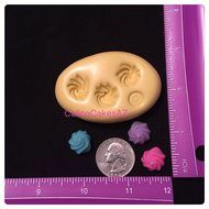 Icing Tip Swirl Fondant Mold Chocolate Candy Gumpaste Soap Resin Clay