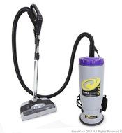 NEW Fully Loaded Powerful Proteam Super QuarterVac 6 QT Backpack Electric Head