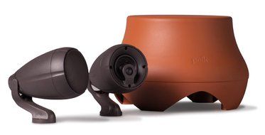 Polk Audio Atrium Garden Speaker System (Terracotta and Brown)