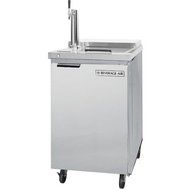 Beverage-Air BM23C-S 24" 1-Tap Stainless Steel Club Top Draft Beer Dispenser 1 K
