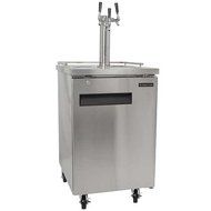 EdgeStar Triple Faucet Commercial Direct Draw with Dispense Components - Stainless Steel