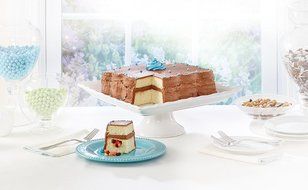 Baker&#039;s Advantage Fillables 2-Piece Non-Stick Sheet Cake Pan, 9-Inch-by-13-Inch N11