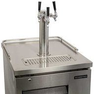 EdgeStar Triple Faucet Commercial Direct Draw with Dispense Components - Stainless Steel N2