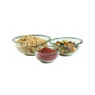 3PC Pyrex Mixing Bowl