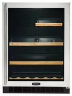 Marvel 6GARM-BS-G-R 24-inch Refrigerator and Beverage Center Right Hinge Door, Glass with Stainless Steel Trim