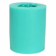 UR Bakeware Silicone Rose Flower Candle Mold Soap Mould Cylinder Wedding DIY Baking Molds N7