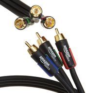 AmazonBasics RCA Component Video Cable - 6 Feet (1.8 Meters) N3