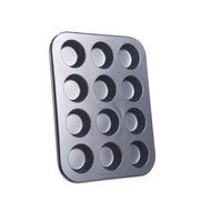 Cake mold - TOOGOO(R)12 in 1 cake mold / muffin / cupcake cup shaped baking mold washed by robust versatile dishwasher N4