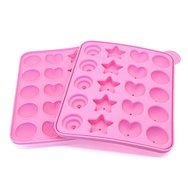 Blisstime&reg; Assorted Shapes Silicone Cake Lollipop Mold