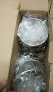 Pans &amp; Kitchen Pack of 12 Mini Pie Muffin Cupcakes Pan - 12 Eat Tart Mold NonStick Champagne Bakeware N2