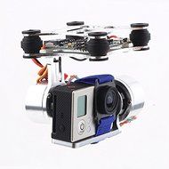 RioRand&reg; DJI Phantom Gopro 2 3 CNC Metal Brushless Camera Gimbal w/ V2.3B5 Controller RR-009901 N2