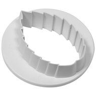 PME Plastic Cutter, 3 Pc. Set: Rose Leaf N4