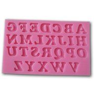 Baking Mould Silicone Letters Alphabet Trays Chocolate Mold 3d Cake Fondant Decorating Tool Wedding Cake Sugarpaste...