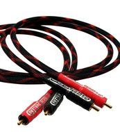 3.28 feet (1 meter) Better Cables RCA Cables - Stereo PAIR (2 cables) - Silver Serpent Anniversary Edition Audio... N6
