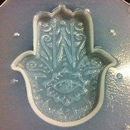 Flexible Resin Hamsa Hand or Hand of Fatima Mold