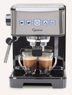 Capresso 12401 Ultima PRO Programmable Espresso and Cappuccino Machine with 2 Cup and Saucers (3 oz), Stainless...