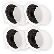 Theater Solutions TSS6C In Ceiling 6.5" Speakers Surround Sound Home Theater Deluxe 2 Pair Pack 2TSS6C