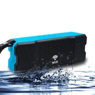 [Waterproof IPX7] BOOMER VIVI Portable Wi-Fi Speaker Enhanced Bass Wireless Multi-Room Sound 10Watt Powerful Dynamic... N4
