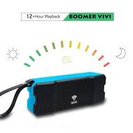 [Waterproof IPX7] BOOMER VIVI Portable Wi-Fi Speaker Enhanced Bass Wireless Multi-Room Sound 10Watt Powerful Dynamic... N5