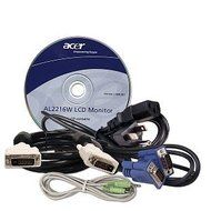 22-Inch Acer AL2216W DVI/VGA Widescreen TFT LCD Monitor (Black) N3
