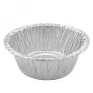 Foil Mini Baking Cups 2-5/8" For Utility Ramekin Cup Mini Muffin, Cupcake, Custard Baking Bake Very Small 20 Pcs. N2