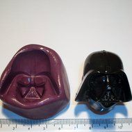 Silicone Mould Star Wars Darth Vader Cake Decoration Cupcake Topper