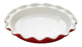 Rose Levy Beranbaum&rsquo;s Rose&rsquo;s Small Pie Plate, 7-Inch, Red