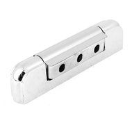 Silver Tone Metal Refrigerator Fridge Freezer Cabinet Door Hinge
