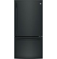 GE Black Bottom Freezer Refrigerator N4