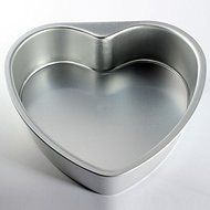 Heart Shape Non-Stick Metal Cake Pan Mould With Drop Bottom Bake Tool N6