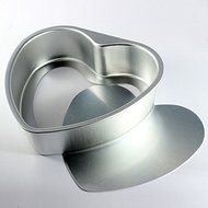 Heart Shape Non-Stick Metal Cake Pan Mould With Drop Bottom Bake Tool N7
