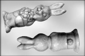 CK Products 10-5/8 3D Papa Bunny Choc Mold