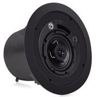 Restaurant Sound System Package with 4 Atlas Sound FAP42T In-Ceiling Loudspeakers and Mixer Amplifier (White) N5