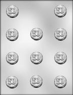 CK Products 1-3/8-Inch 50 Mint Chocolate Mold