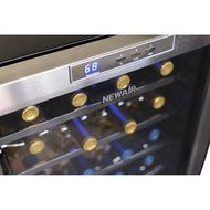 28 Bottle Single Zone Freestanding Wine Refrigerator-Sleek and stylish, a is great way to let your precious wine... N3