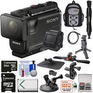 Sony Action Cam HDR-AS50R Wi-Fi HD Video Camera Camcorder &amp; Live View Remote with VCT-STG1 Shooting Grip Tripod... N2