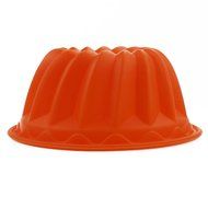Wenwins silicone bundt pan 3pcs (orange) N6