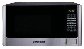 MICROWAVE 0.9 CF SS/BLK by BLACK+DECKER MfrPartNo EM925AME-P1