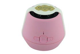 Aamina Wereless Bluetooth Subwoofers Card Small Speaker,Pink N4